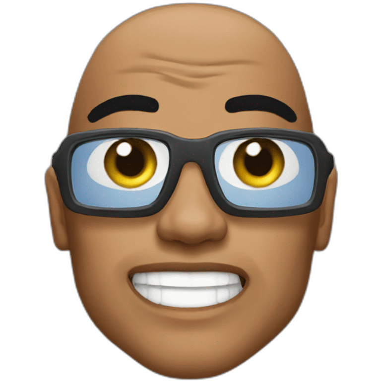 The rock emoji