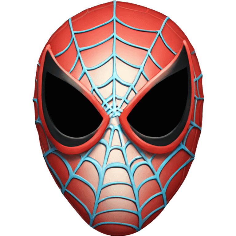 Spiderman mask emoji