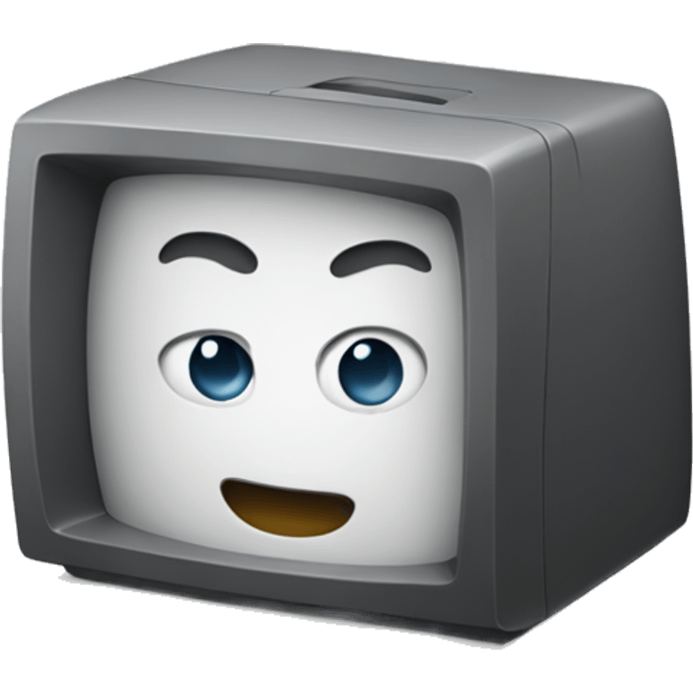 a computor in the apple emoji st emoji