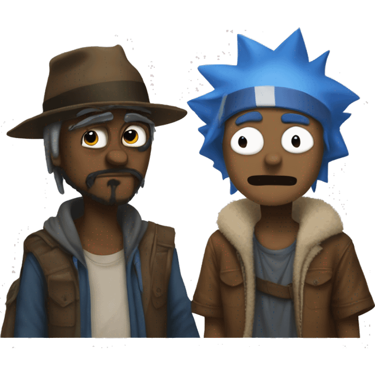 Mordecai and rigby emoji