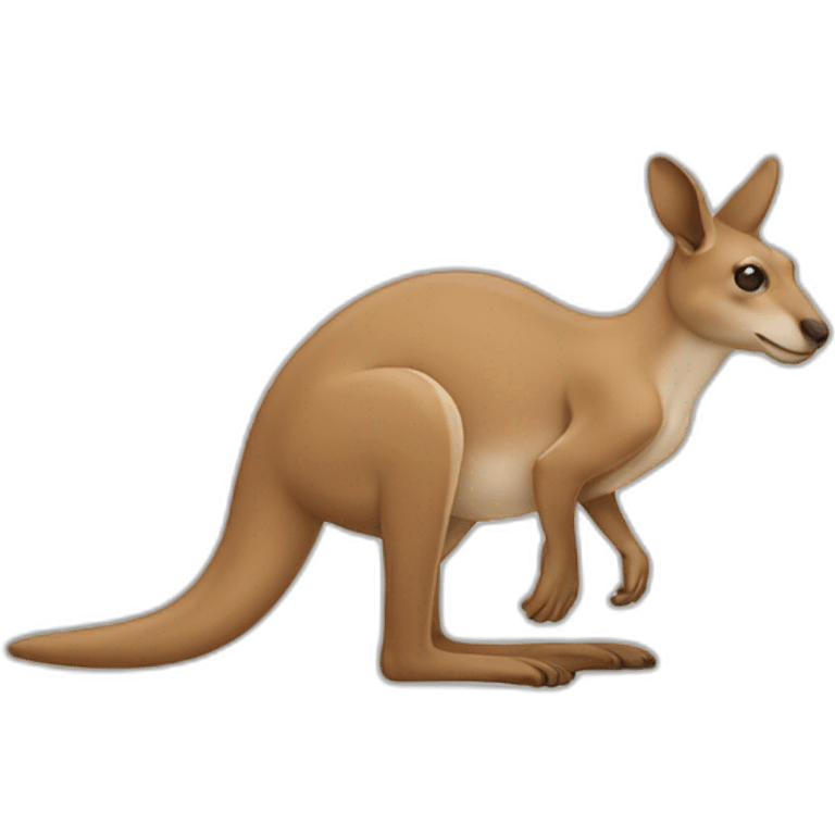 outline kangaroo emoji