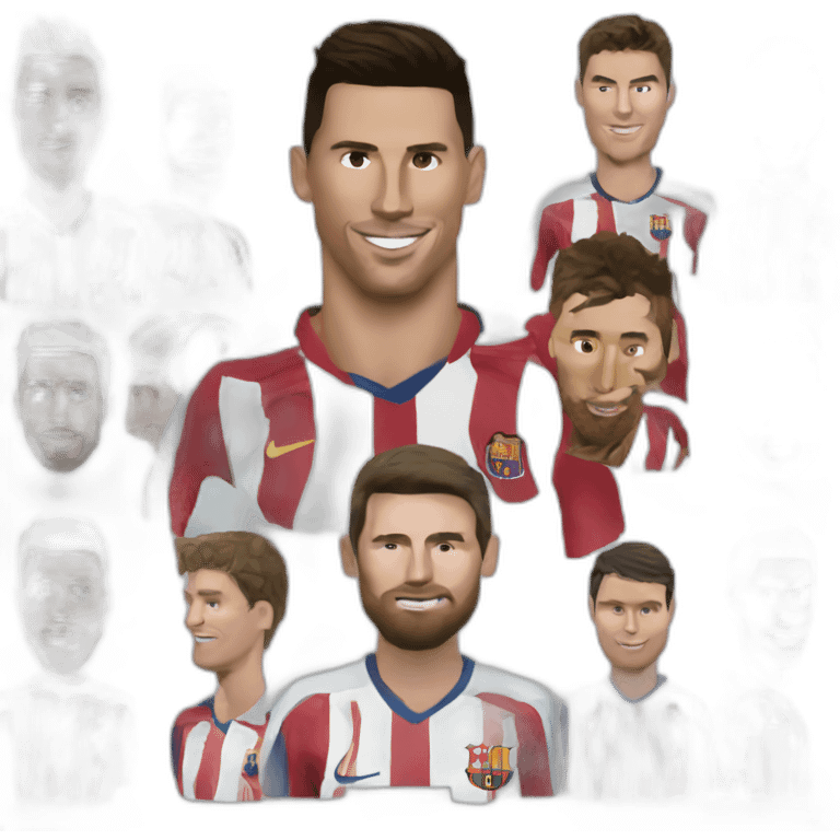 Ronaldo messi emoji