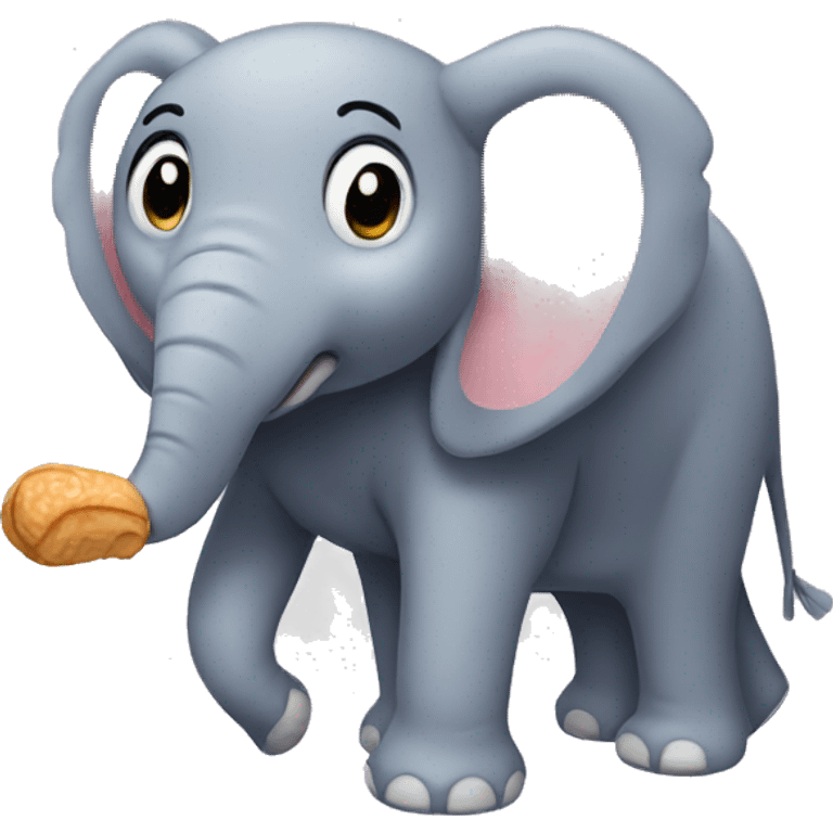 elephant peanut emoji