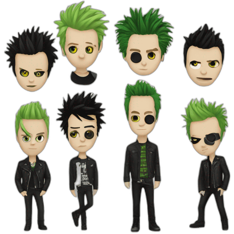 green day music band emoji