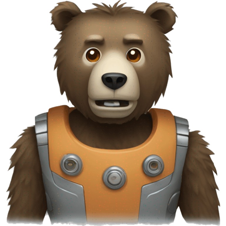 Robot - grizzly  emoji