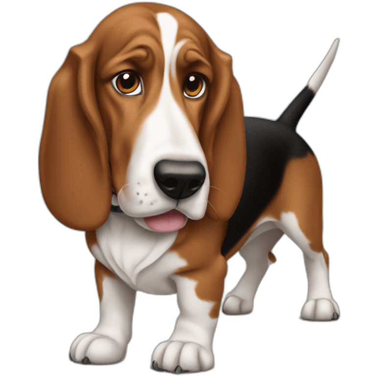 Jonathan Toews as a basset hound emoji