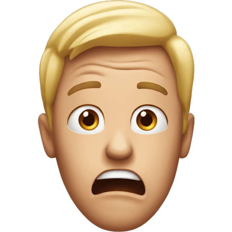 An emoji who is extremely shocked emoji