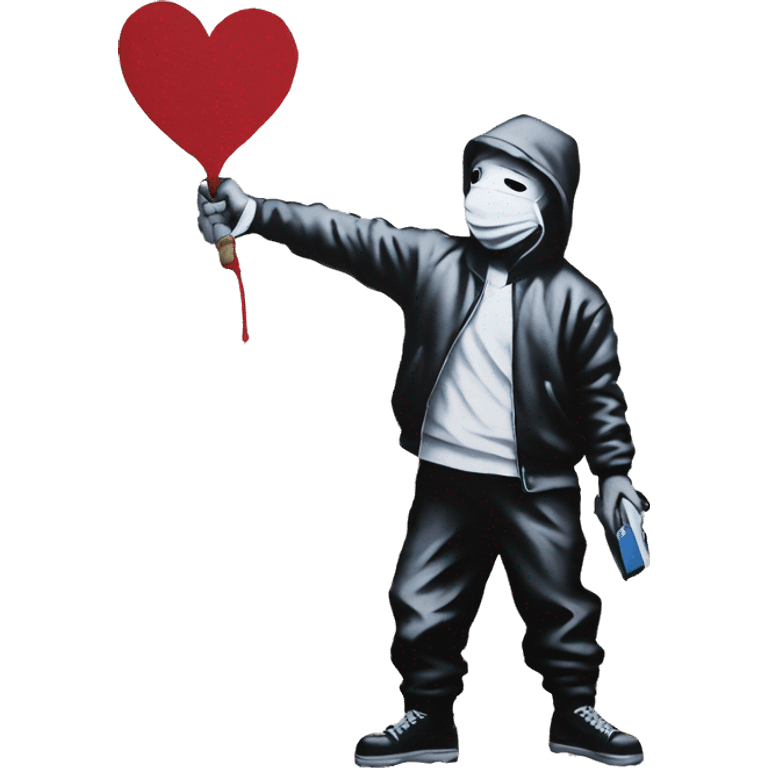 Banksy's Graffiti emoji