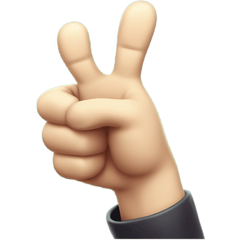 thumb up, mystery gloomy hand in magical style emoji