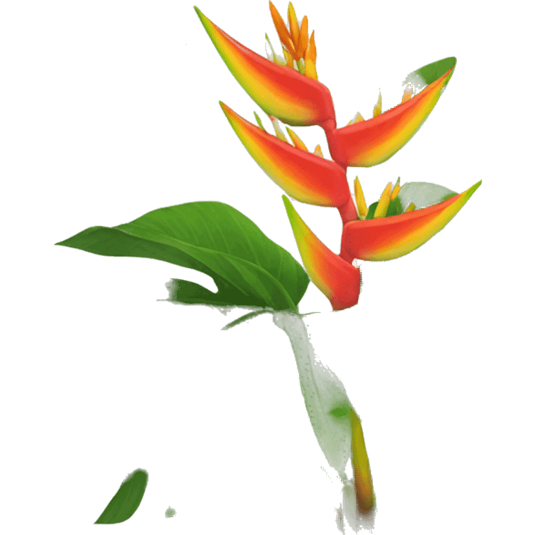 Heliconia plant emoji