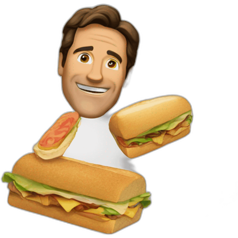 Jeff-probst-with-a-sub-sandwich emoji