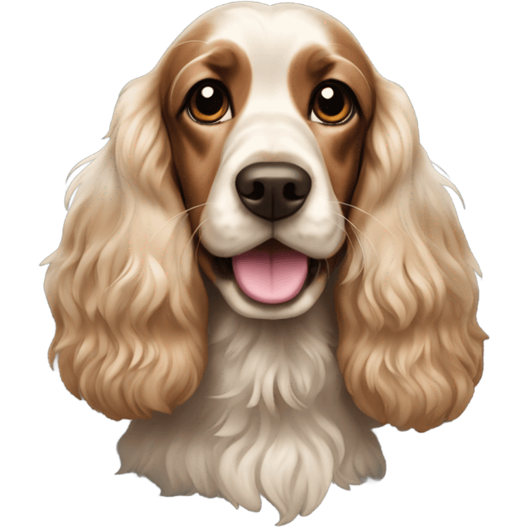 English cocker spaniel  emoji