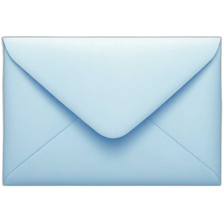 bluish envelope emoji