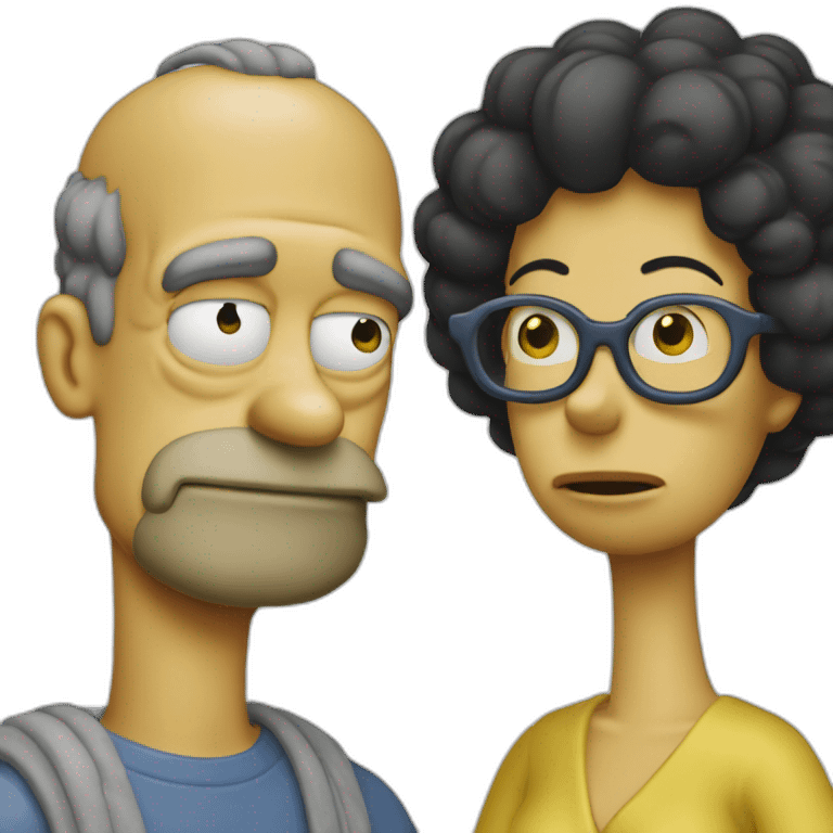 Homer et marge emoji