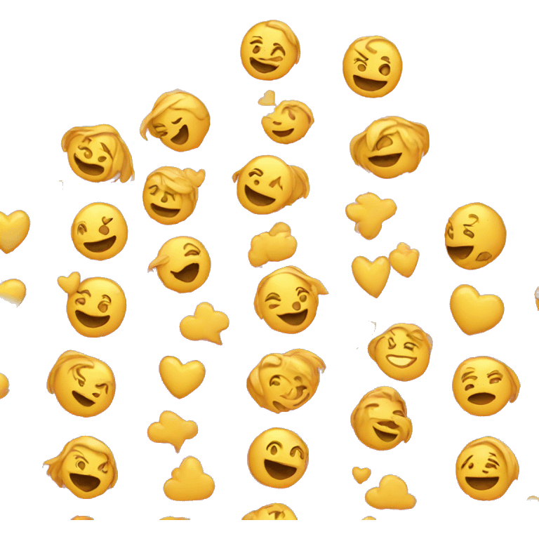 Loving, Glowing,Golden, Tempting emoji