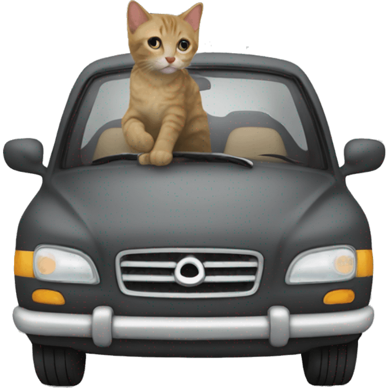 Purring car emoji