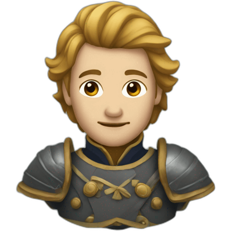 Chevalier croisé emoji