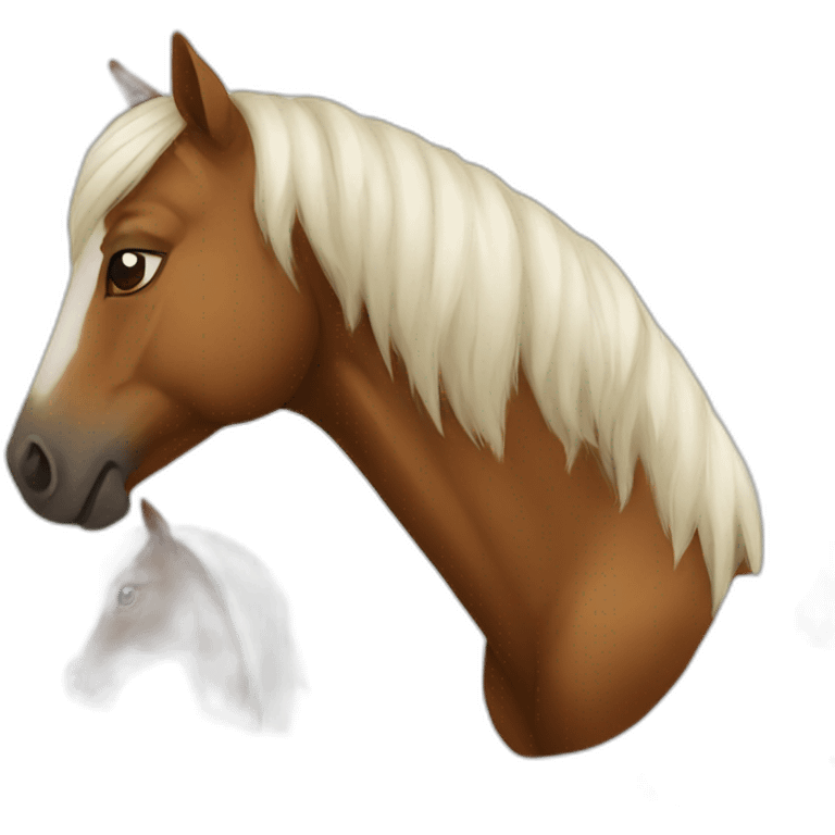 Horses emoji