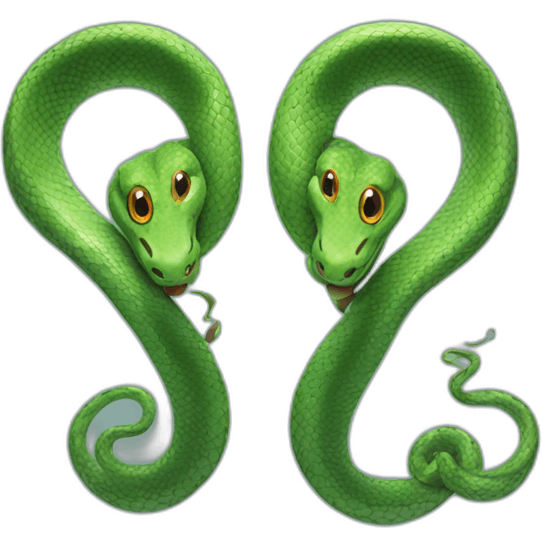 double headed snake emoji