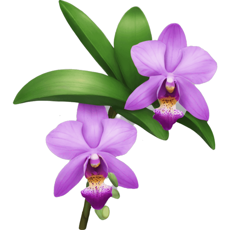 orchid  emoji