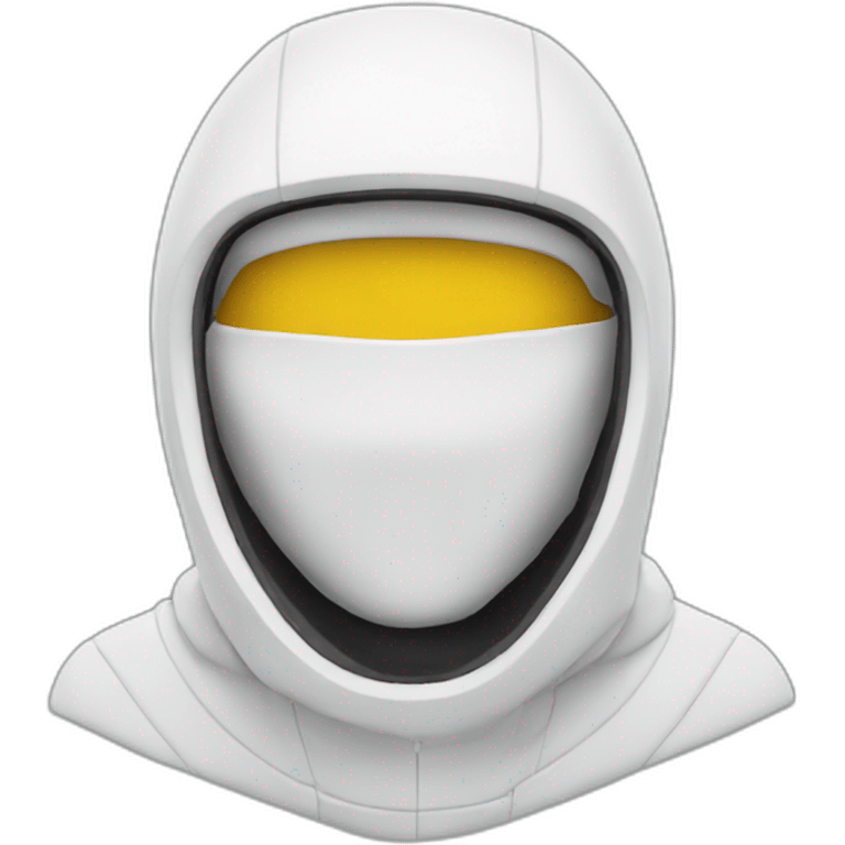 Skimask white emoji