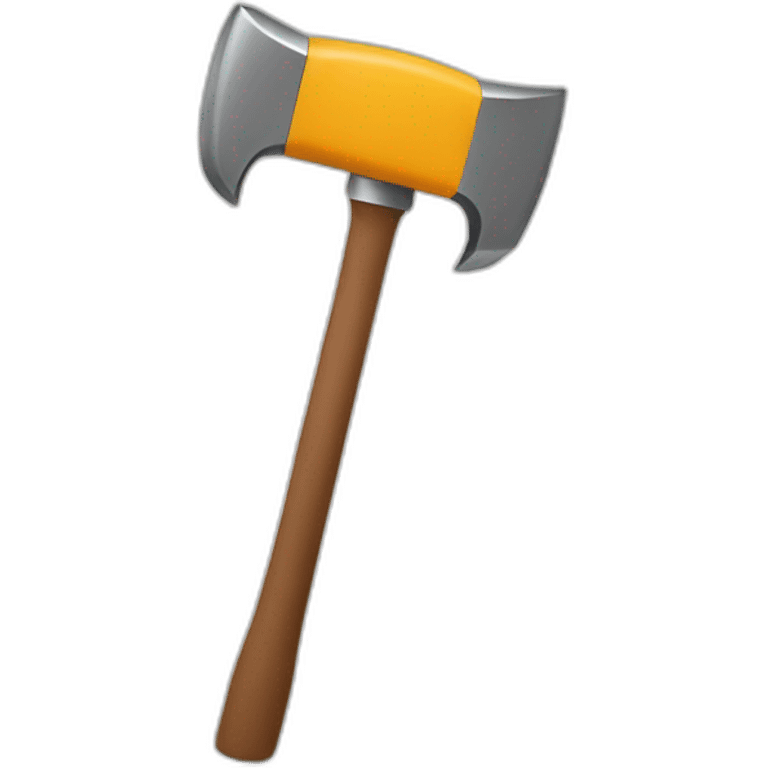 Mascotte hammer emoji