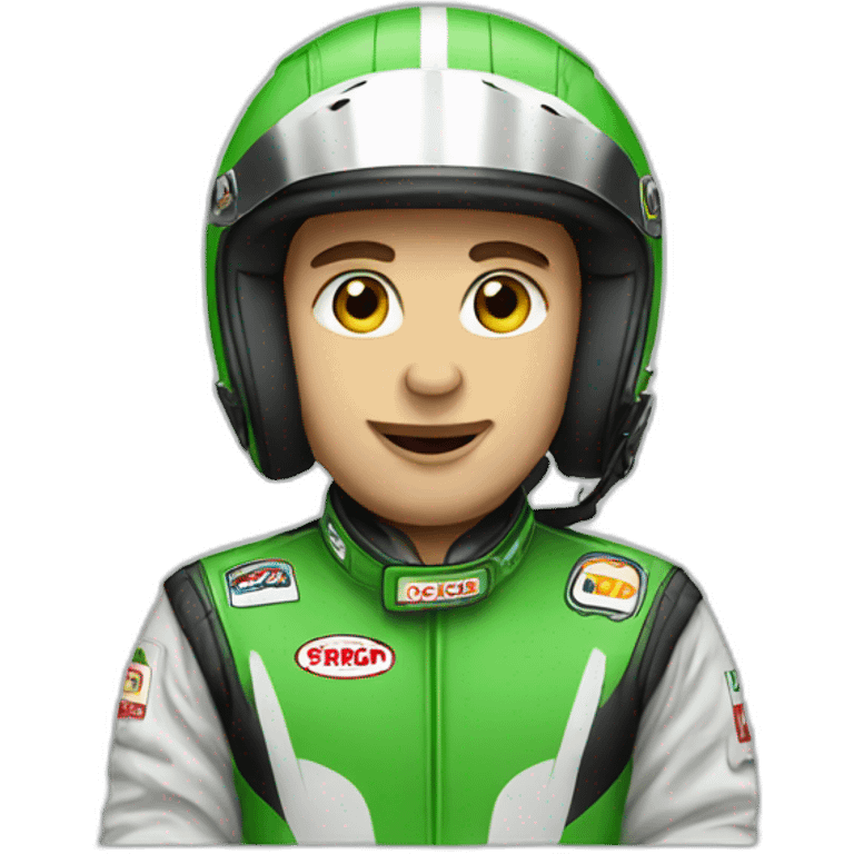 bear race driver emoji