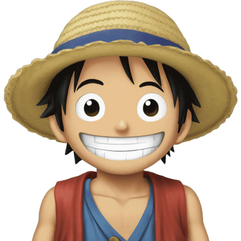 Luffy one piece  emoji