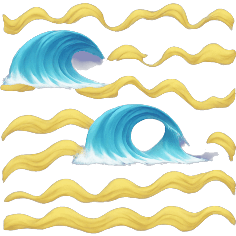 wave, circle, sound emoji