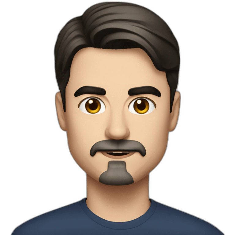 Ben Shapiro with goatee emoji