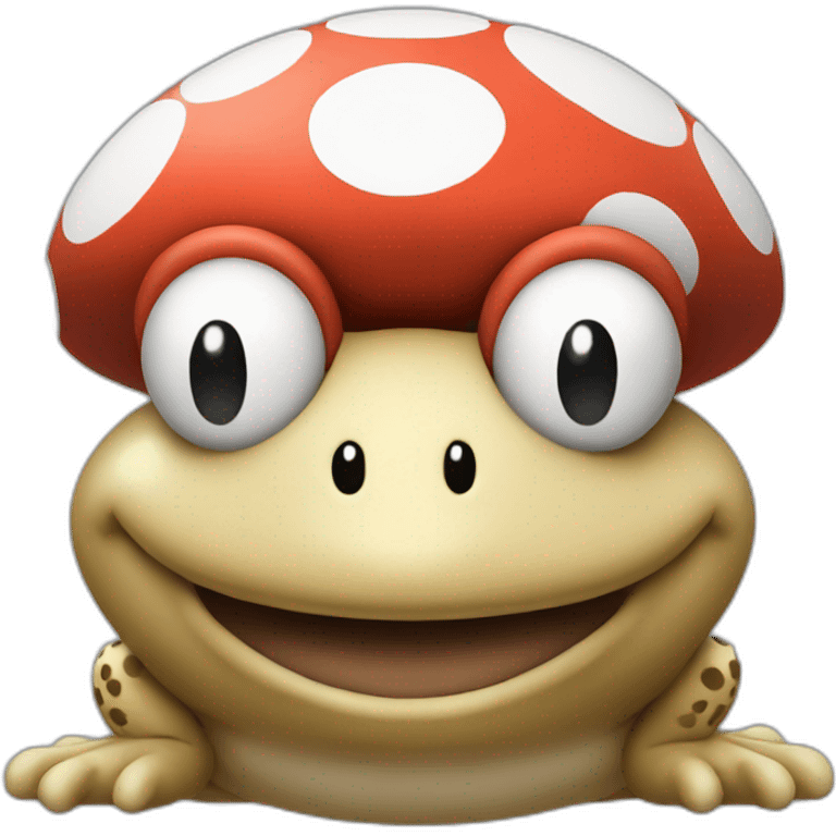 Toad super Mario emoji