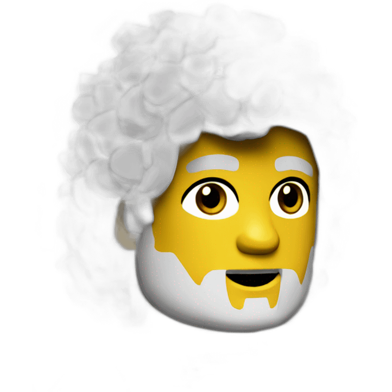 Waler white in lego emoji