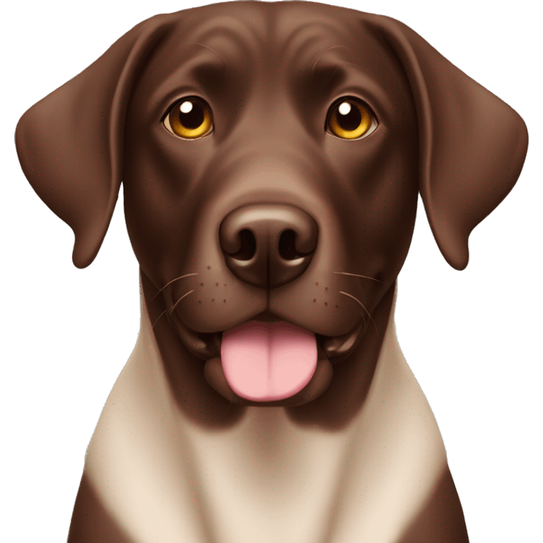 chocolate lab emoji