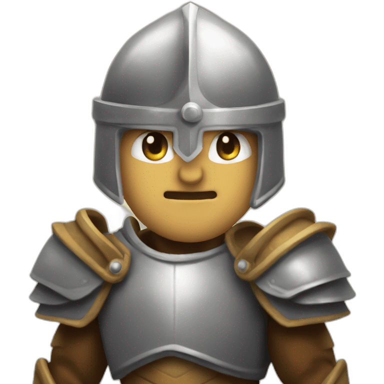 extra muscular knight with claymore emoji