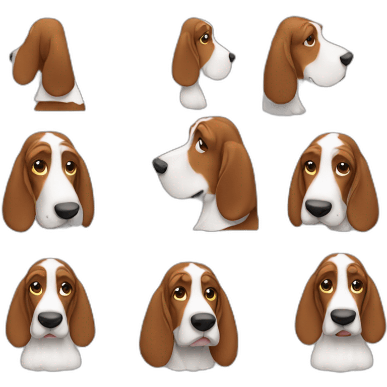 basset hound emoji