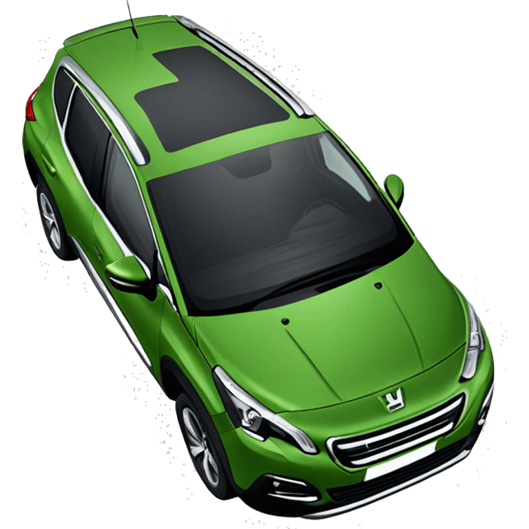 Peugeot 3008 verde emoji