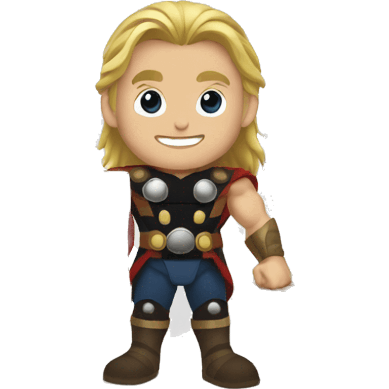 thor in a warehouse with packages emoji