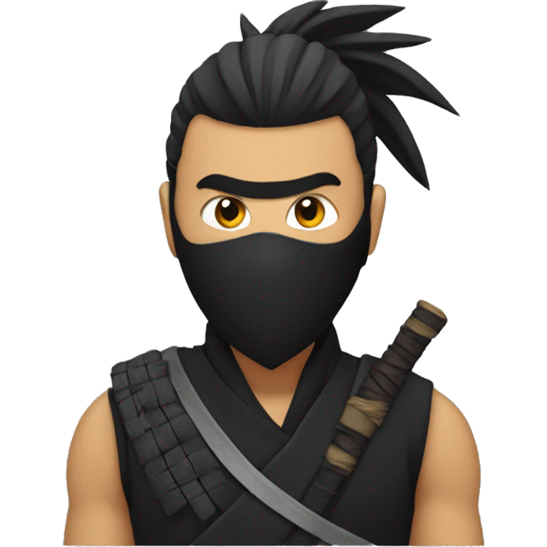 Ninja with a Mohawk  emoji