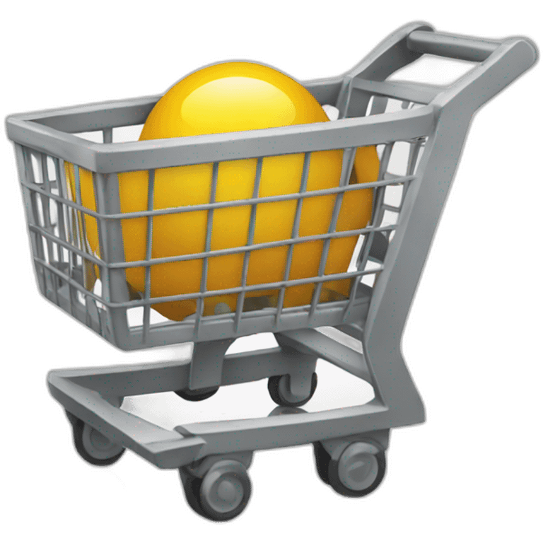 shopping cart emoji