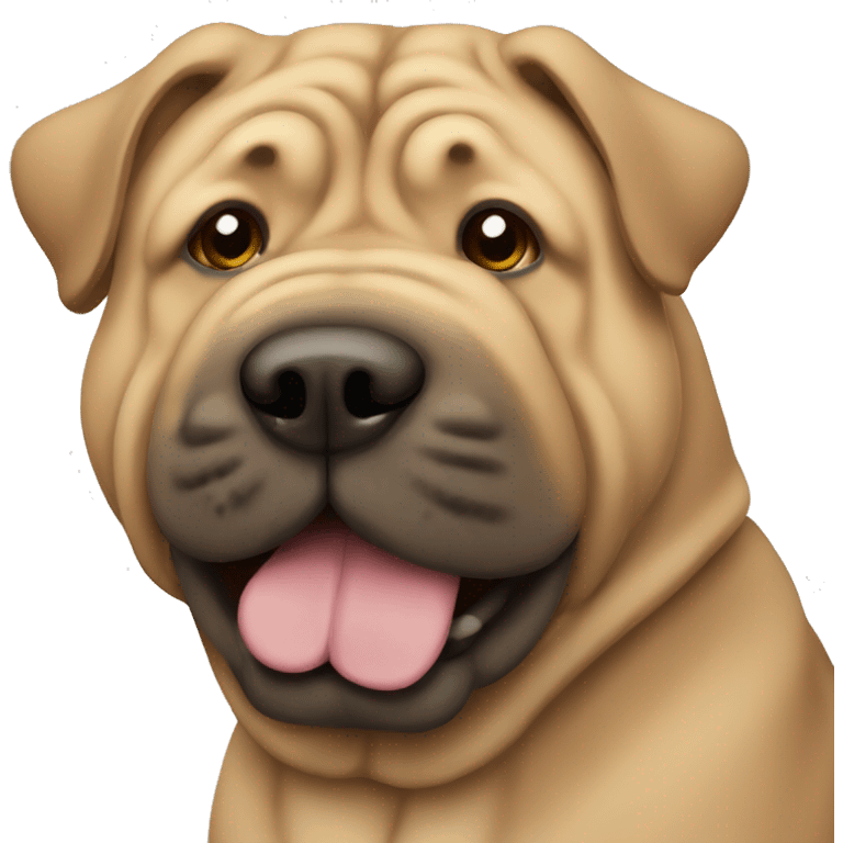 Sharpei emoji