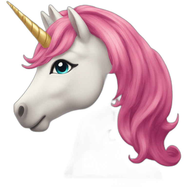 Sirène-licorne emoji