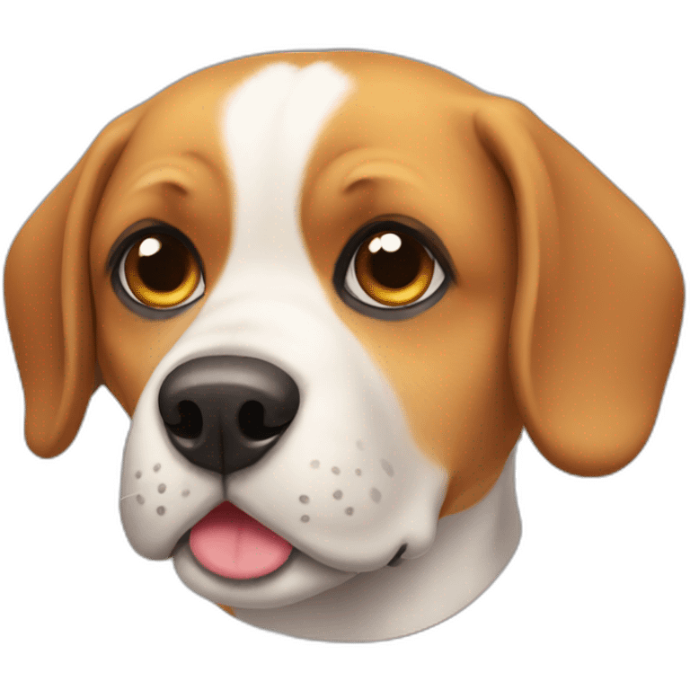 Chubby beagle emoji