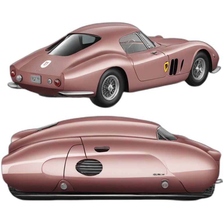 Ferrari 250 GTO Bugatti Atlantic emoji