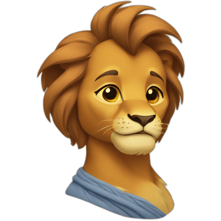 Simba  emoji