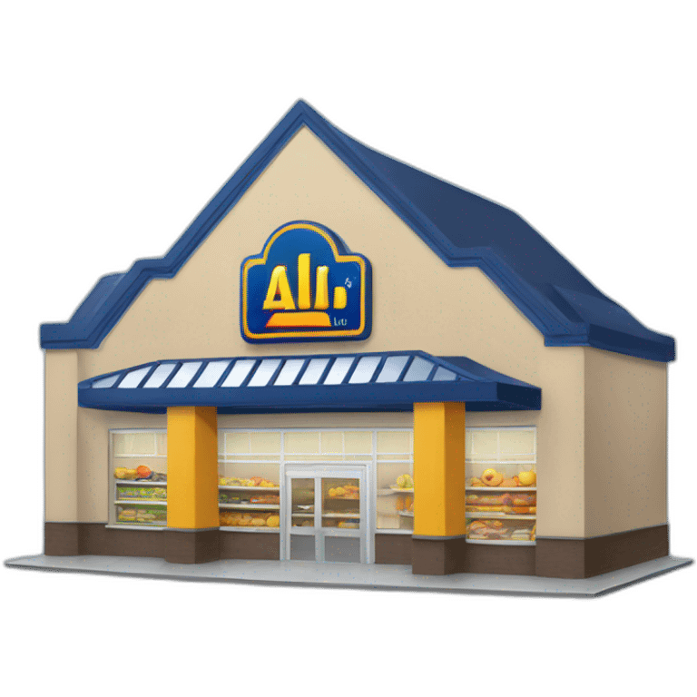 Aldi store emoji