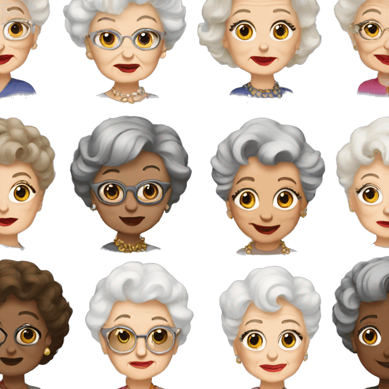 Golden girls emoji