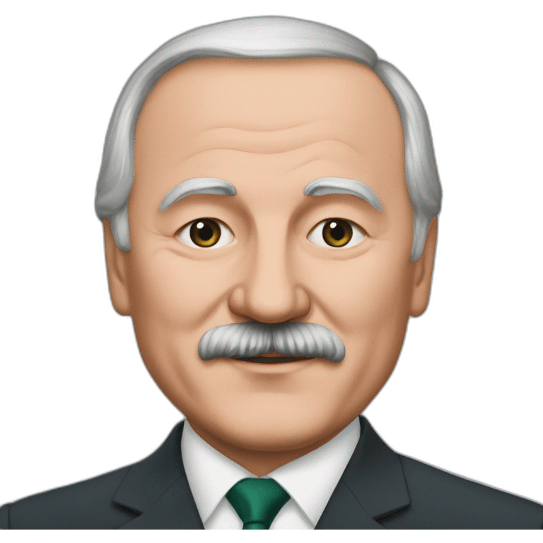 Lukashenko shows like emoji