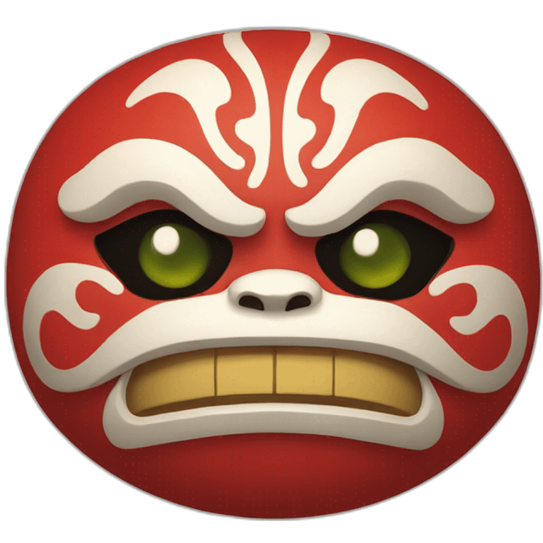 Daruma  emoji