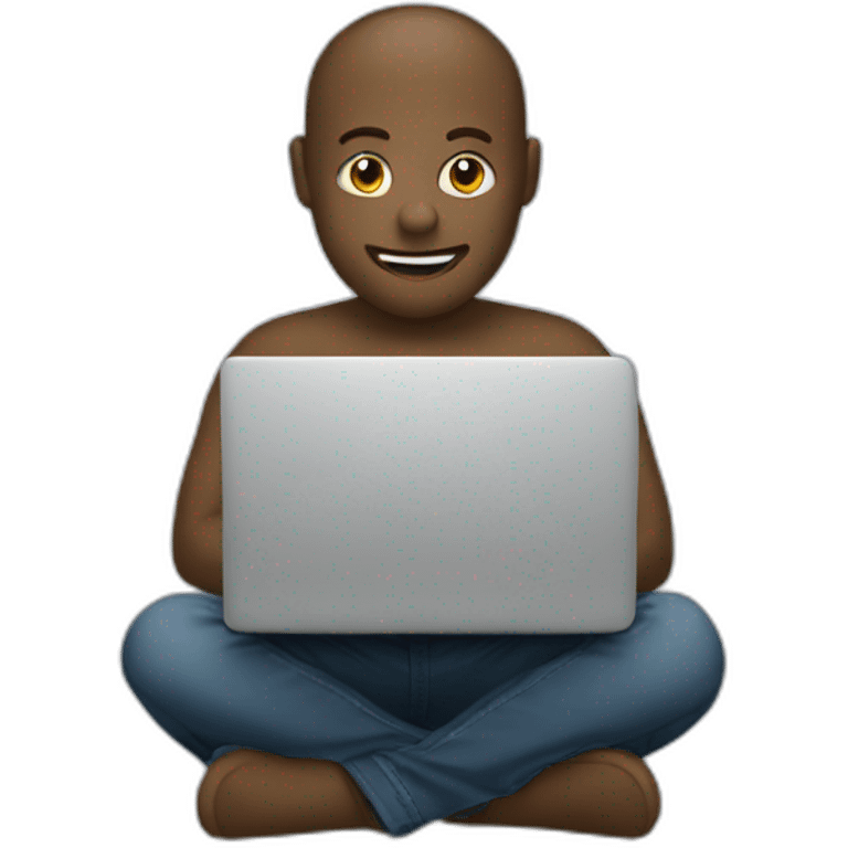 A wan with laptop emoji