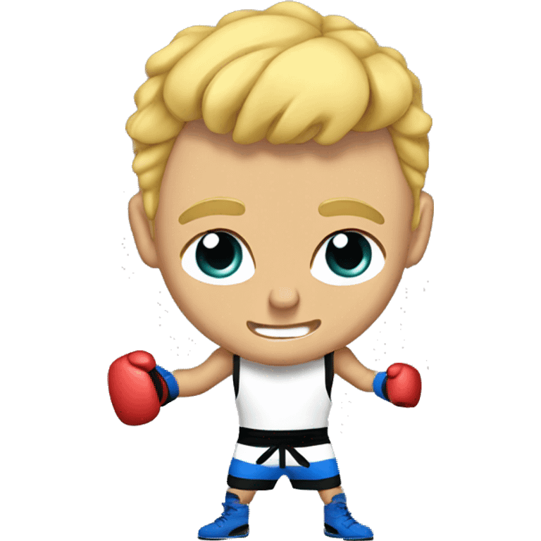 Realistic Jake Paul boxing emoji